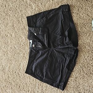 Old Navy black shorts, size 14